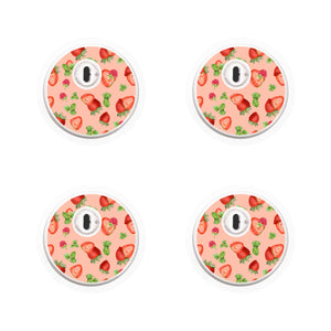 Freestyle Libre 3 Sensor Sticker (Pink Berry Burst) 4pk