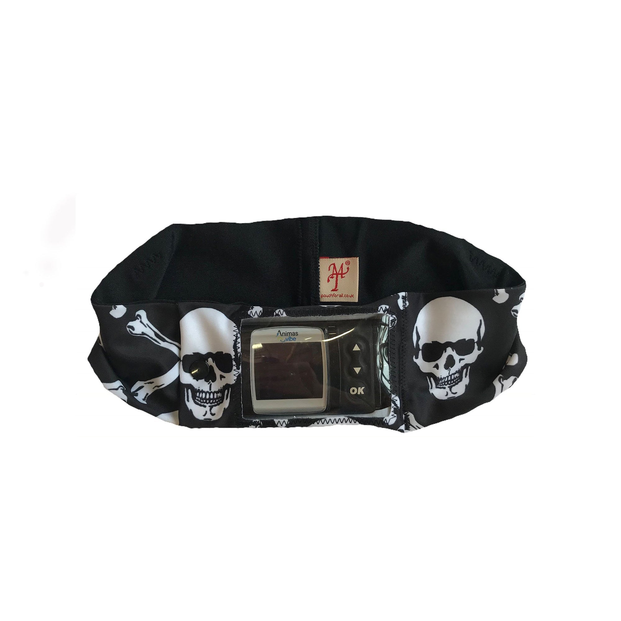 Skulls Super Slim Window Pump Waist Band Pouch