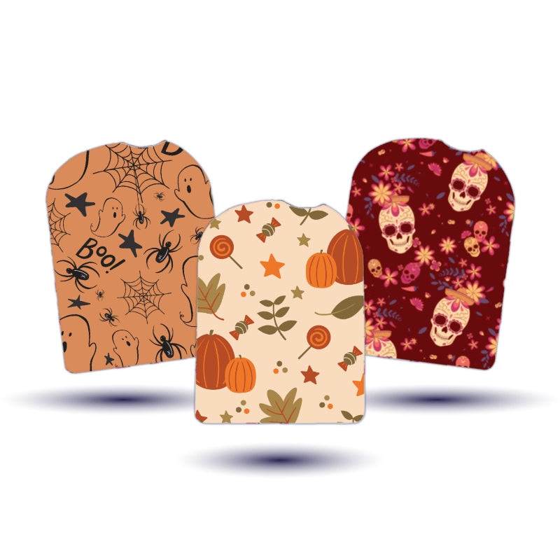 Omnipod Cover Sticker (Pumpkins) 3pk