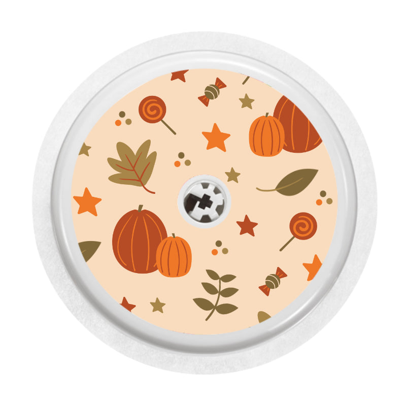 Freestyle Libre 2 Sensor Cover (Pumpkins) 3pk
