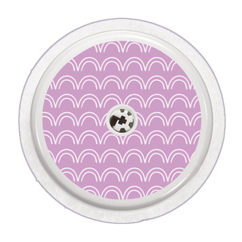 Freestyle Libre 2 Sensor Stickers (Purple Dreams) 6 pack