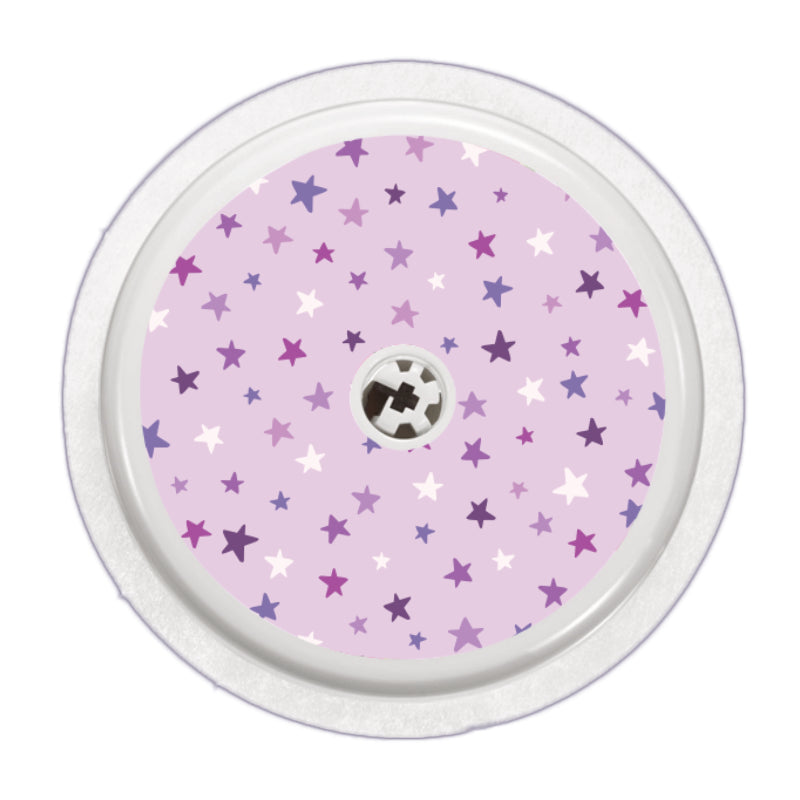 Freestyle Libre 2 Sensor Stickers (Purple Dreams) 6 pack
