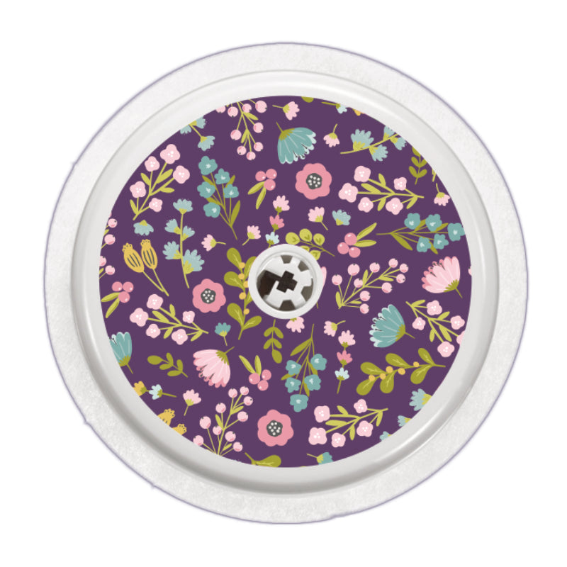Freestyle Libre 2 Sensor Stickers (Purple Dreams) 6 pack