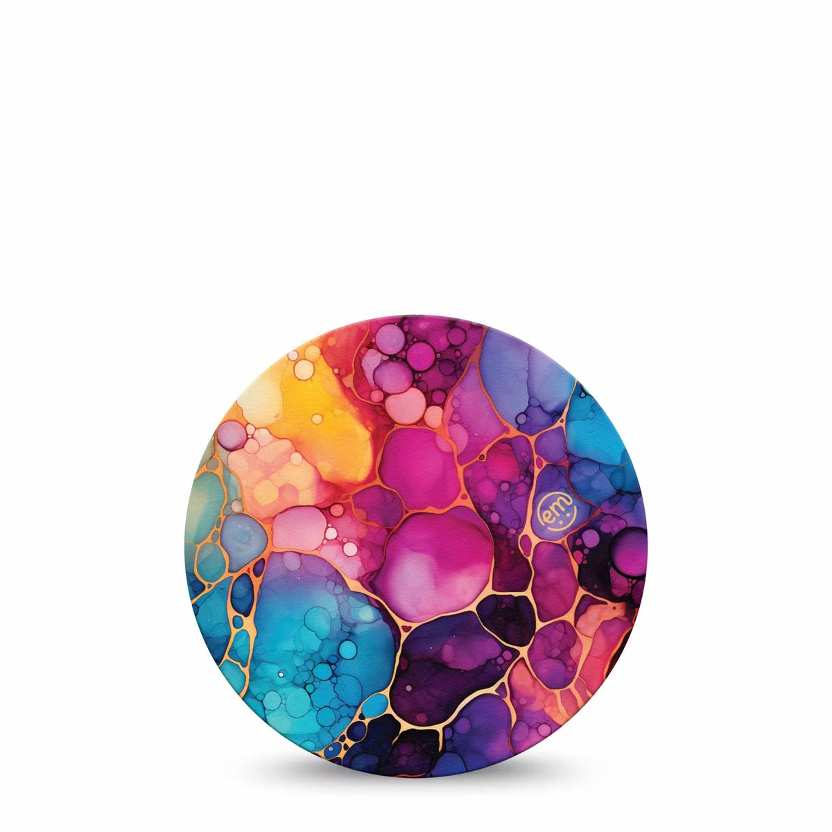 ExpressionMed OverPatch Rainbow Ink Adhesive Patch Freestyle Libre 2 or 3