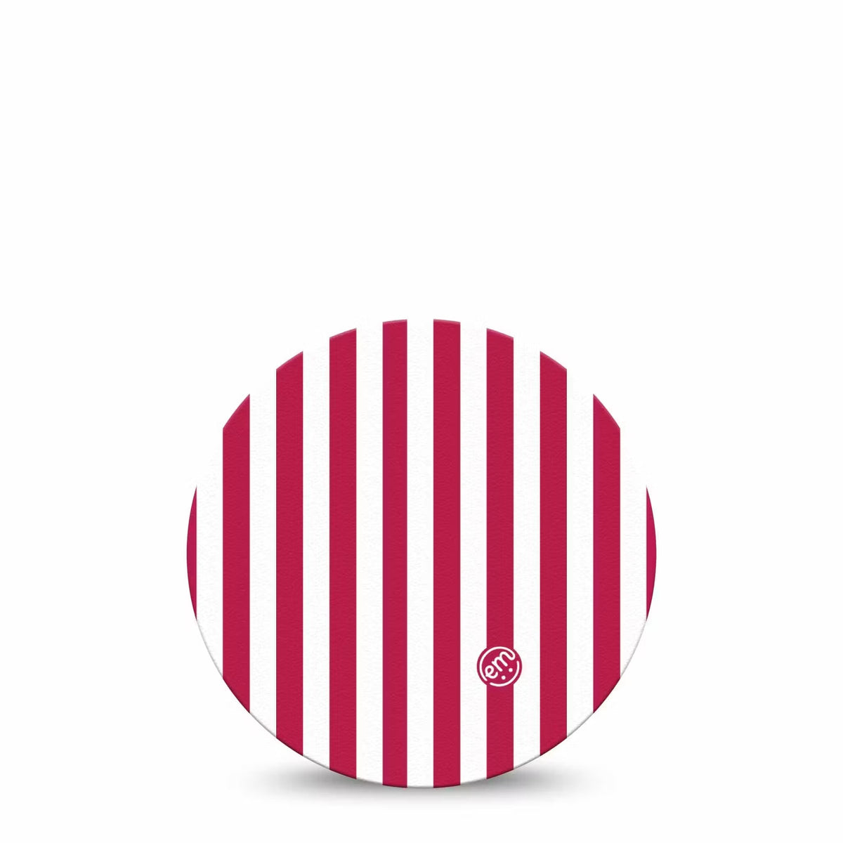 ExpressionMed OverPatch Red Stripes Adhesive Patch Freestyle Libre 2 or 3