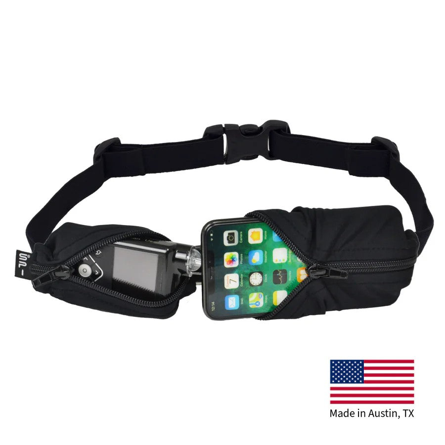 SPIbelt Kids Double Pocket (Black)