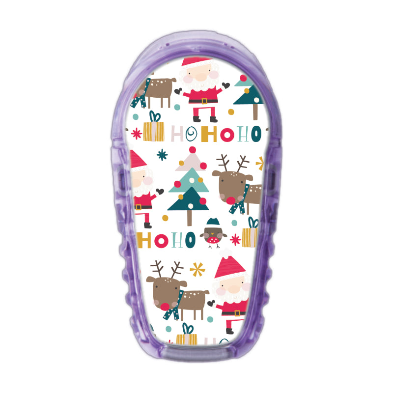 Dexcom G6/One Sensor Stickers (Santa&#39;s Helpers) 6 pack