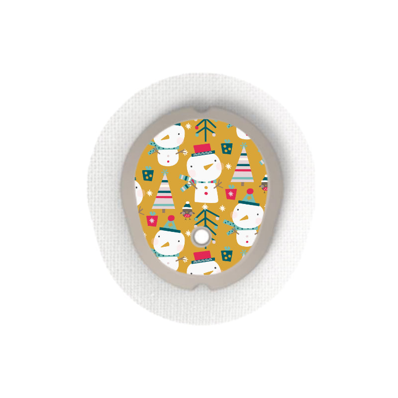 Dexcom G7/Dexcom One+ Sensor Sticker (Santa&#39;s Helpers) 6 pack