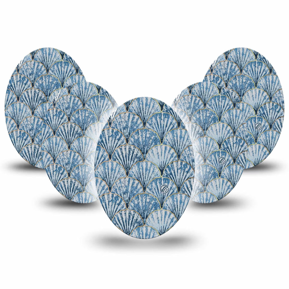 ExpressionMed Seashells Adhesive Patch Oval