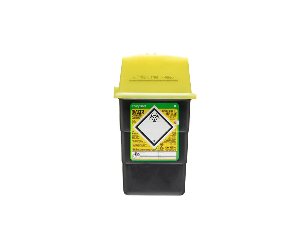 Sharpsafe 1.0L Disposal Box