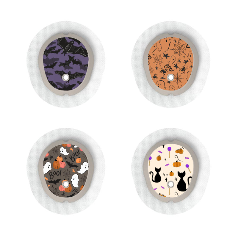 Dexcom G7/Dexcom ONE+ Sensor Sticker (Spooky SZN Collection) 4pk ...