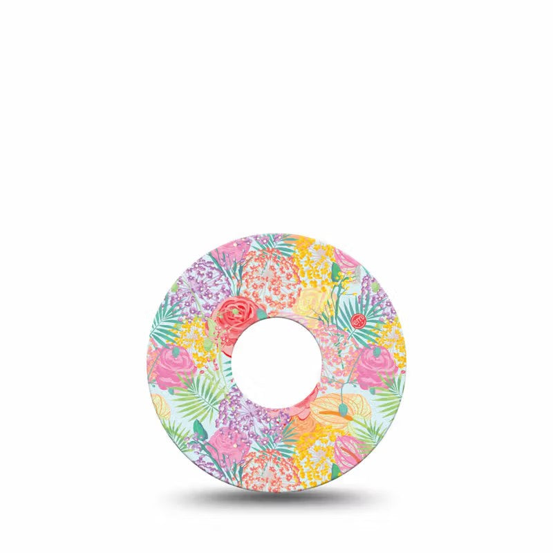 ExpressionMed Spring Flowers Adhesive Patch Freestyle Libre 3