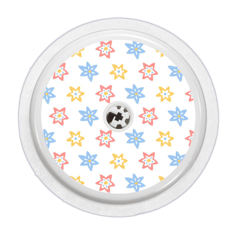 Freestyle Libre 2 Sensor Cover (Star Flowers)