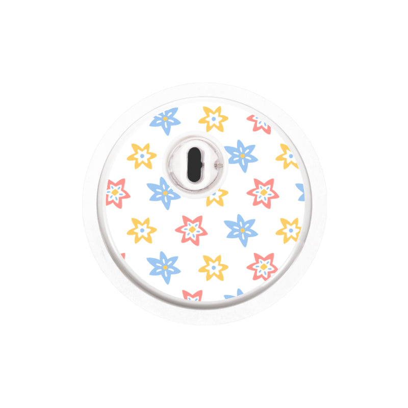 Freestyle Libre 3 Sensor Sticker (Springy Petals Collection) 4pk