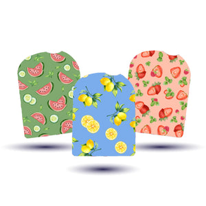 Omnipod Cover Sticker (Summer Fruits) 3pk