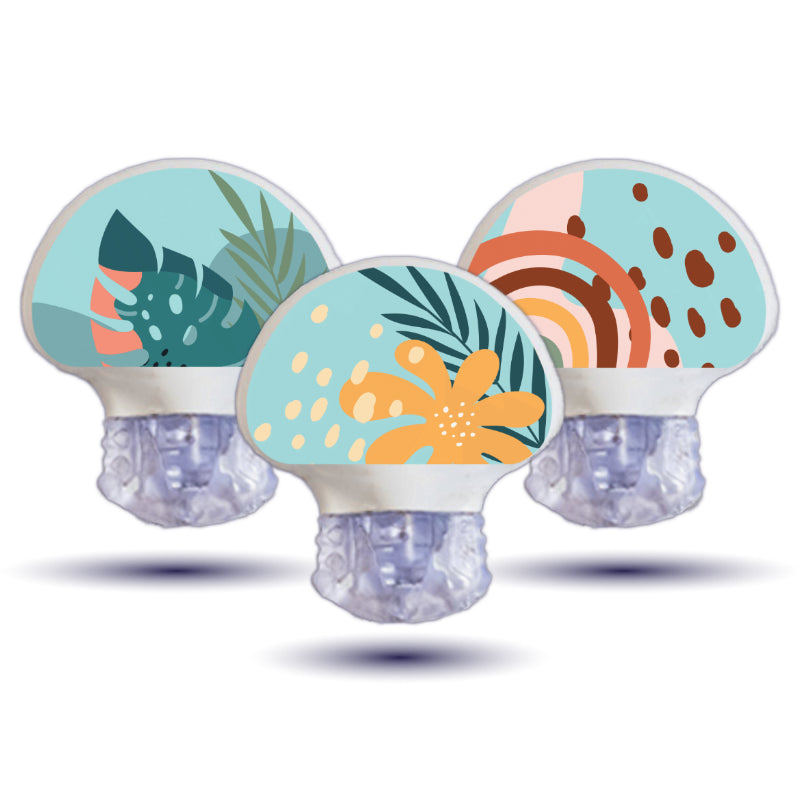 Enlite/Guardian Sensor Stickers (Tropical Summer 3 Pack)