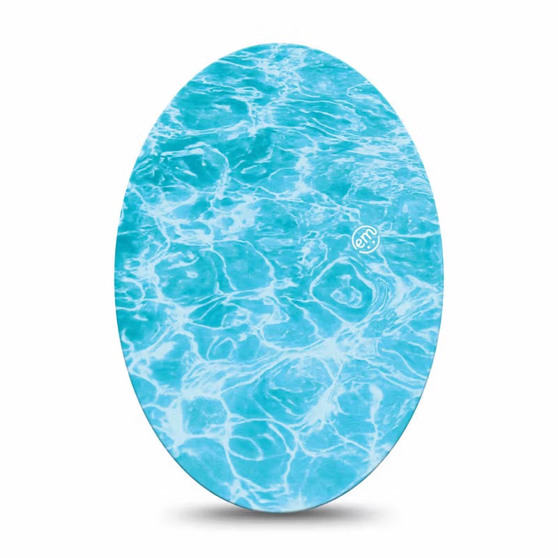 ExpressionMed Sunlit Water Adhesive Patch Oval