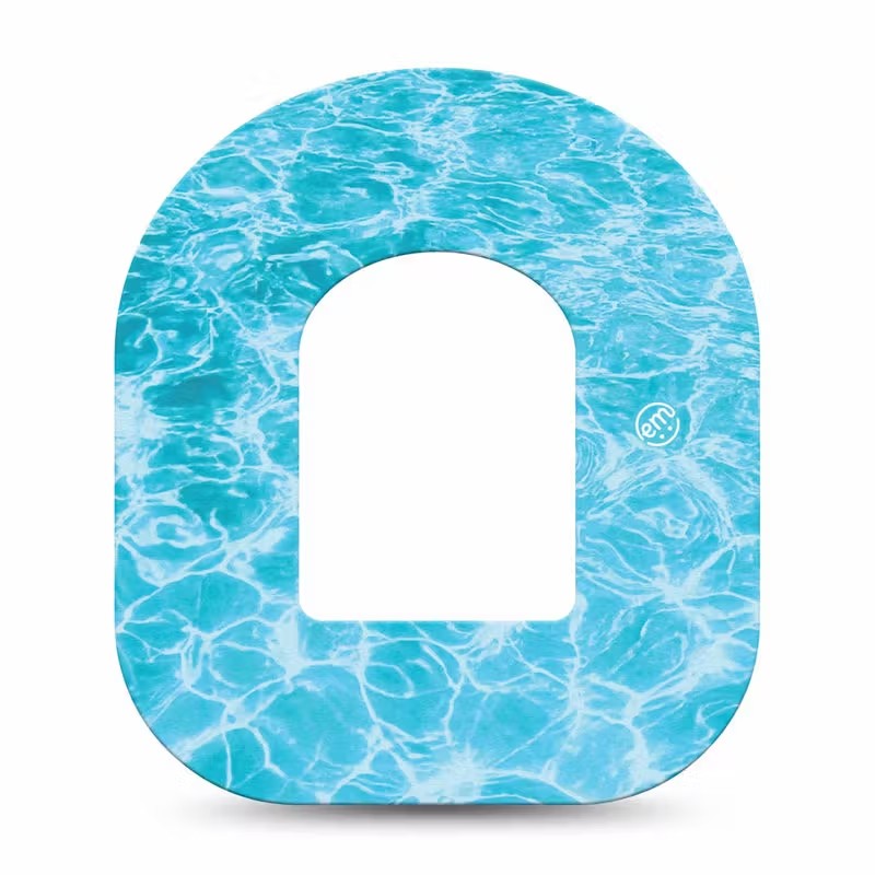 ExpressionMed Sunlit Water Adhesive Patch Omnipod
