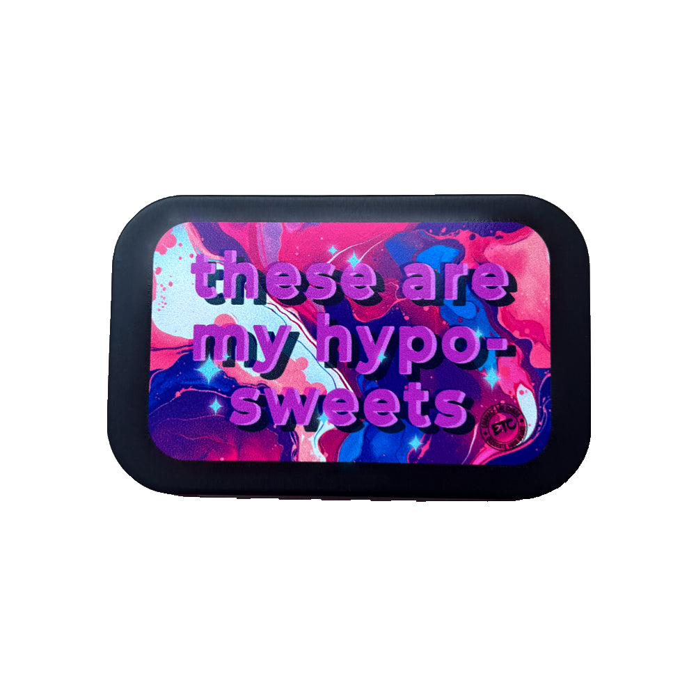 ETC Treat Tin (These are my Hypo Sweets) Pink