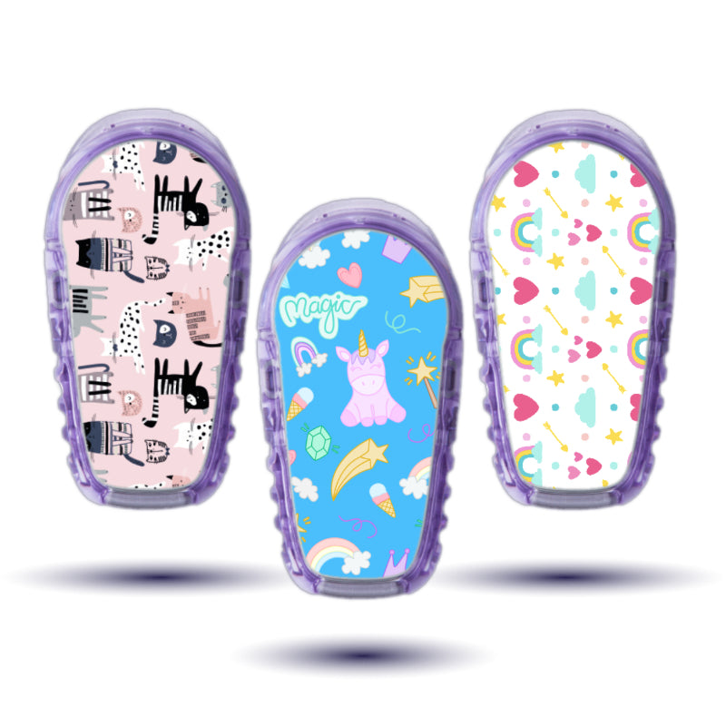 Dexcom G6/One Sensor Stickers (Unicorns) 3pk