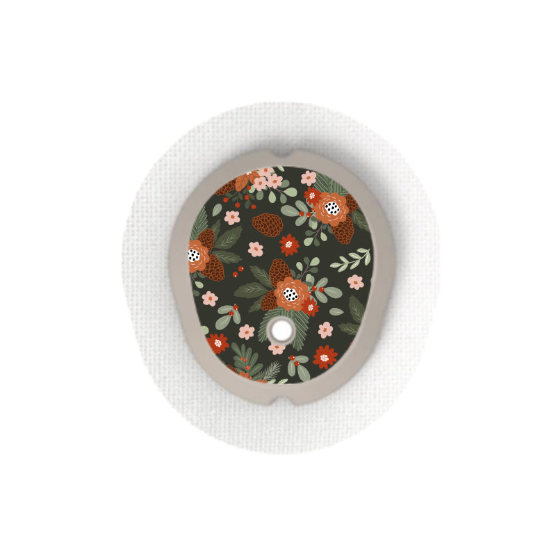 Dexcom G7/Dexcom One+ Sensor Sticker (Warm Christmas) 6 pack