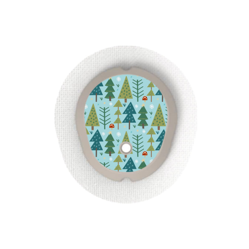 Dexcom G7/Dexcom One+ Sensor Sticker (Winter Forest) 6 pack ...