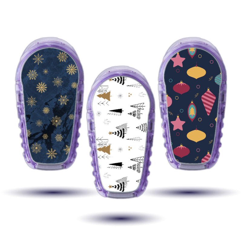 Dexcom G6/One Sensor Stickers (Winter) 3pk