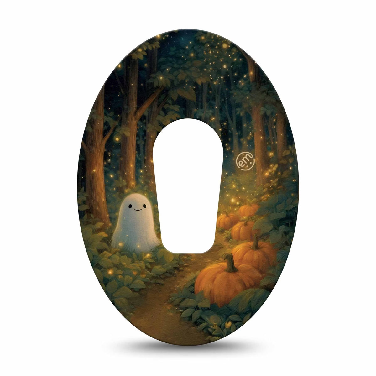 ExpressionMed Woodland Ghost Adhesive Patch Dexcom G6/One