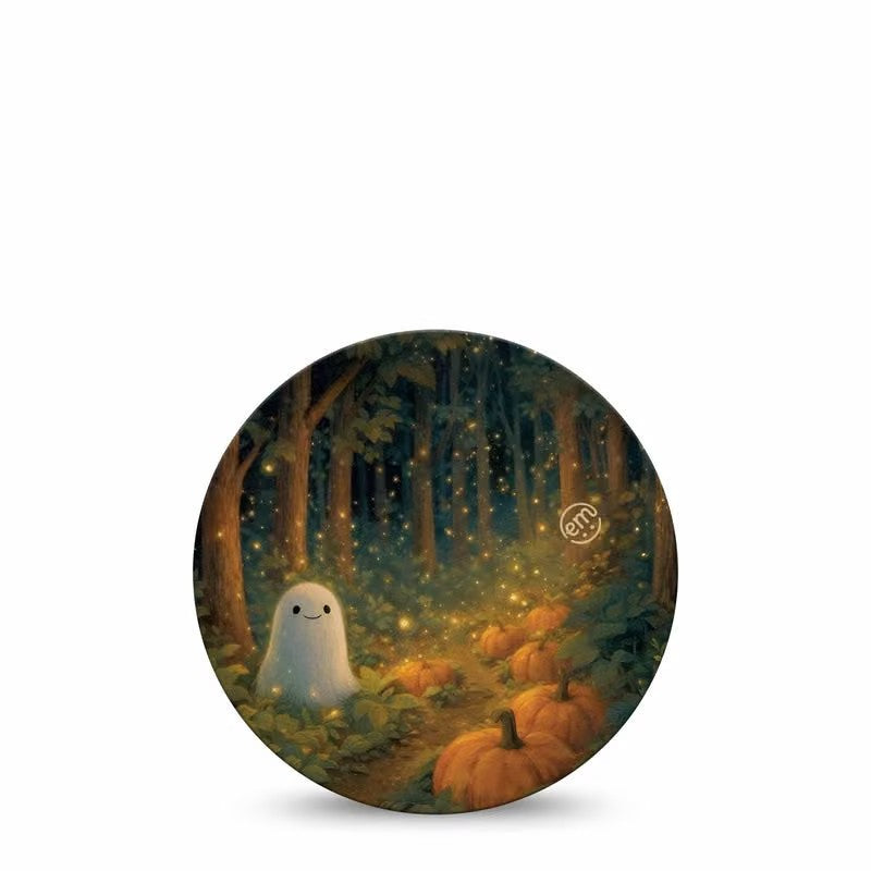 ExpressionMed OverPatch Woodland Ghost Adhesive Patch Freestyle Libre 2 or 3