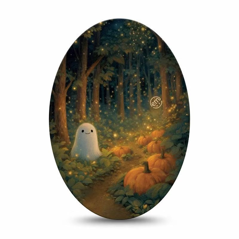 ExpressionMed Woodland Ghost Adhesive Patch Oval