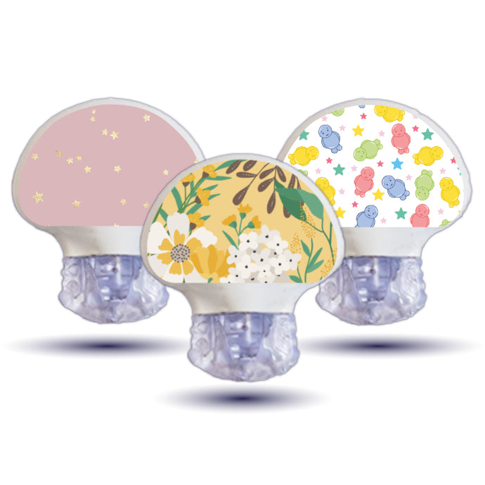Enlite/Guardian Sensor Sticker (Yellow Sparkle) 3pk