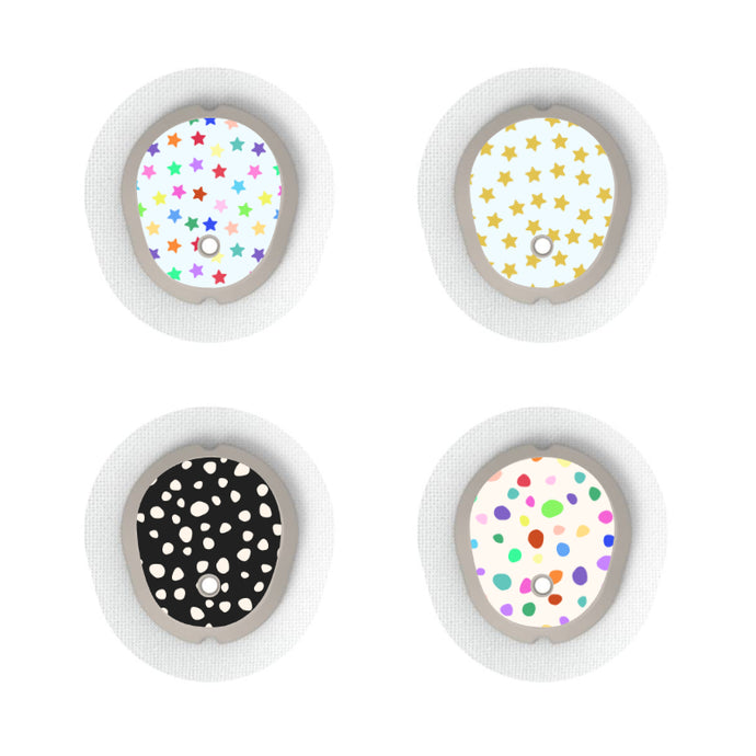 Dexcom G7 Sensor Sticker (Celebration Collection) 4pk