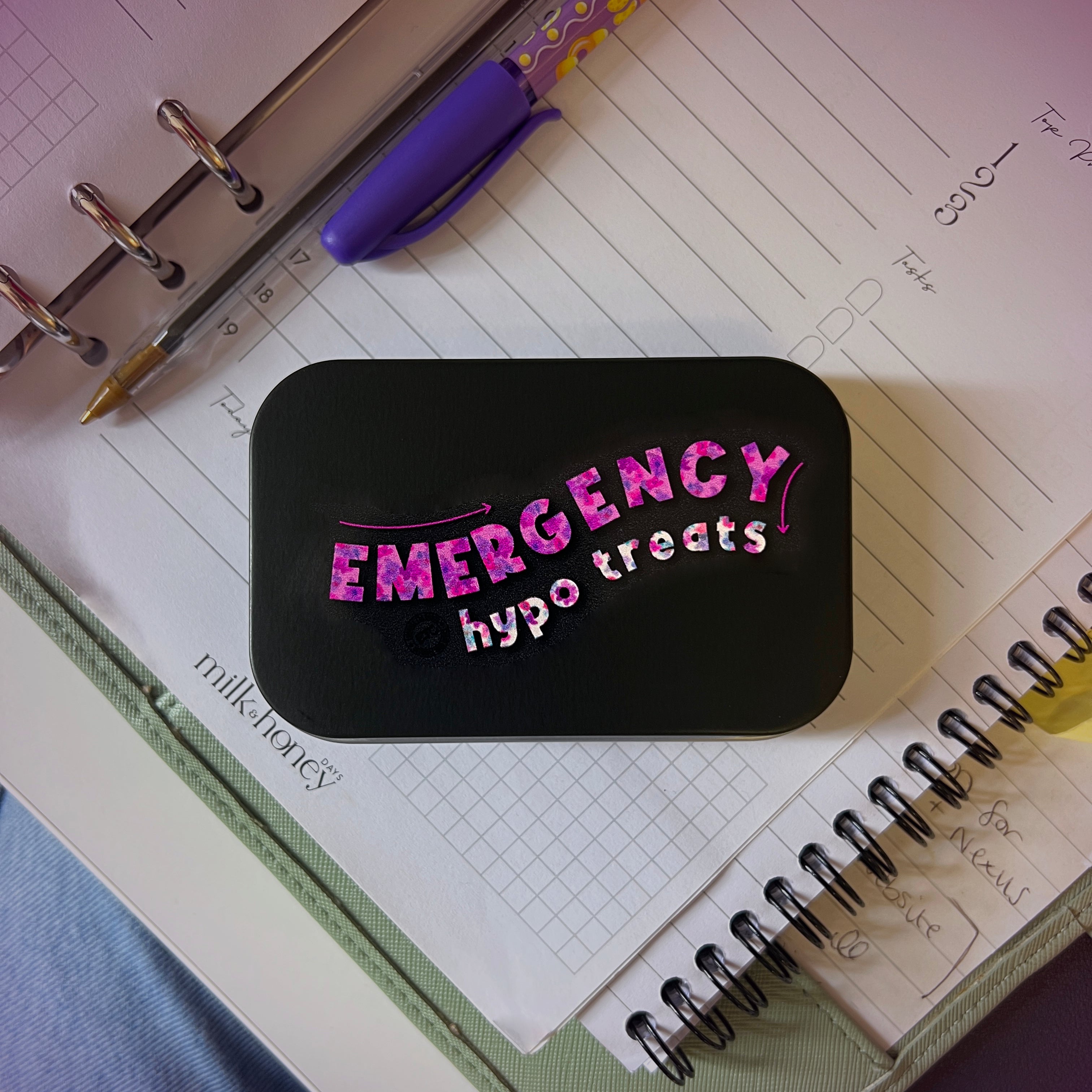 ETC Treat Tin (Emergency Treats - Bloomy)