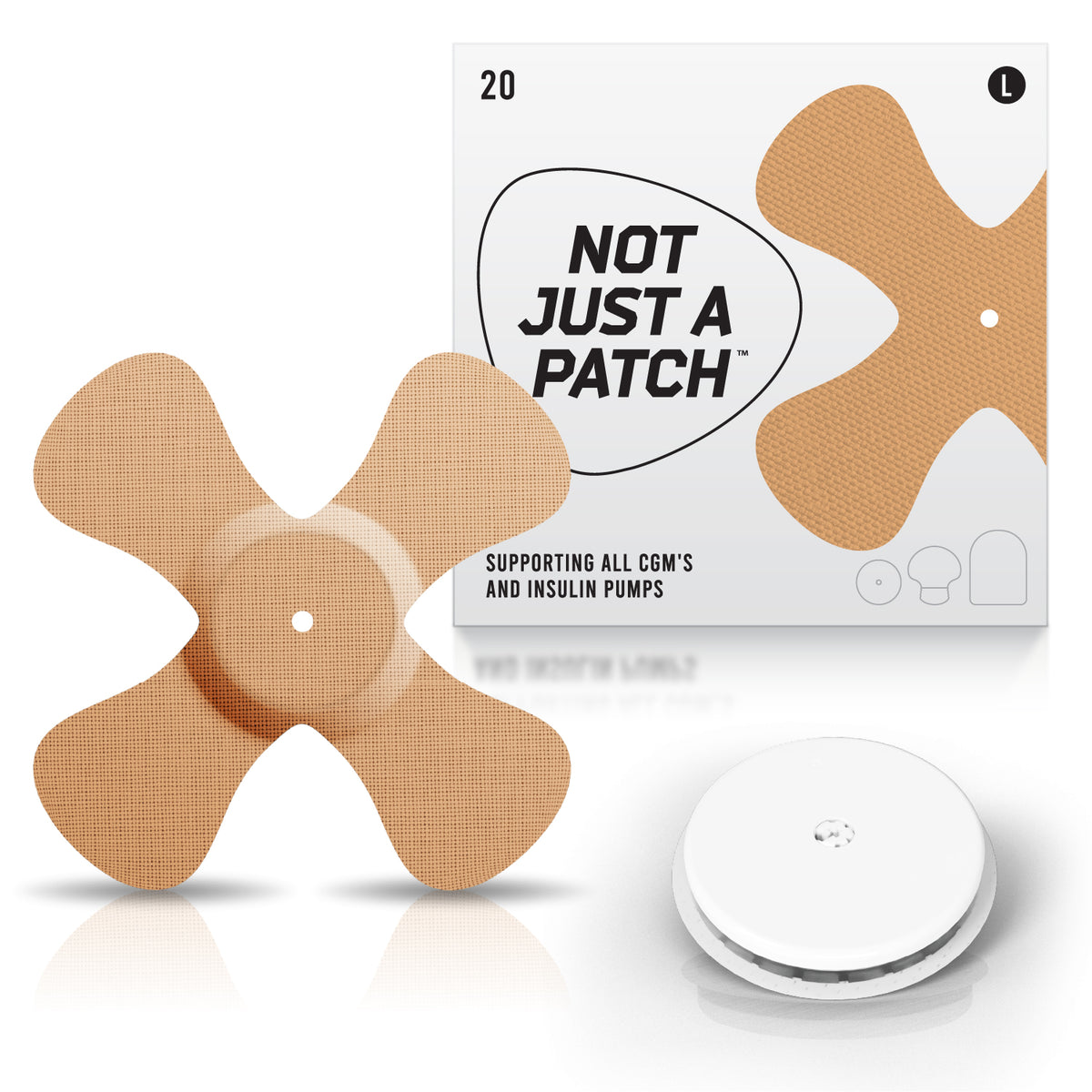 Not Just a Patch X-Patch - Freestyle Libre 2 - 20 Pack - Many Colours Available