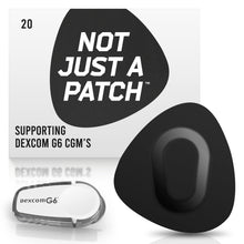 Not Just a Patch - Dexcom G6/One - 20 Pack - Many Colours Available