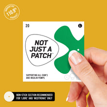 Not Just a Patch X-Patch - Enlite/Medtronic - 20 Pack - Many Colours Available
