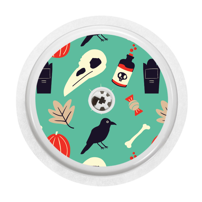 Freestyle Libre 2 Sensor Sticker (Skulls &amp; Potions)