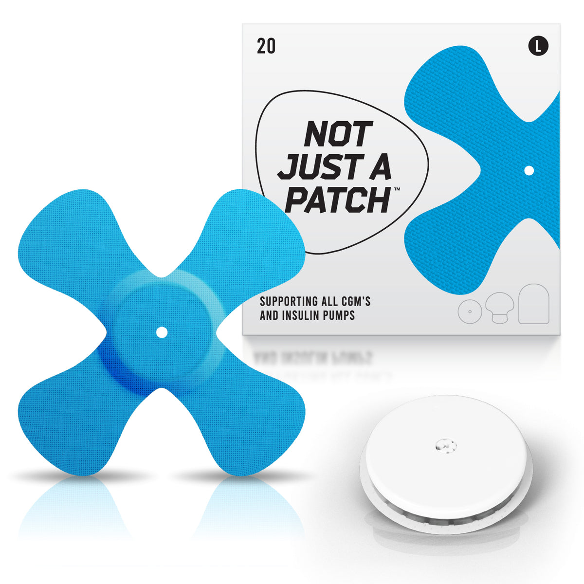 Not Just a Patch X-Patch - Freestyle Libre 2 - 20 Pack - Many Colours Available