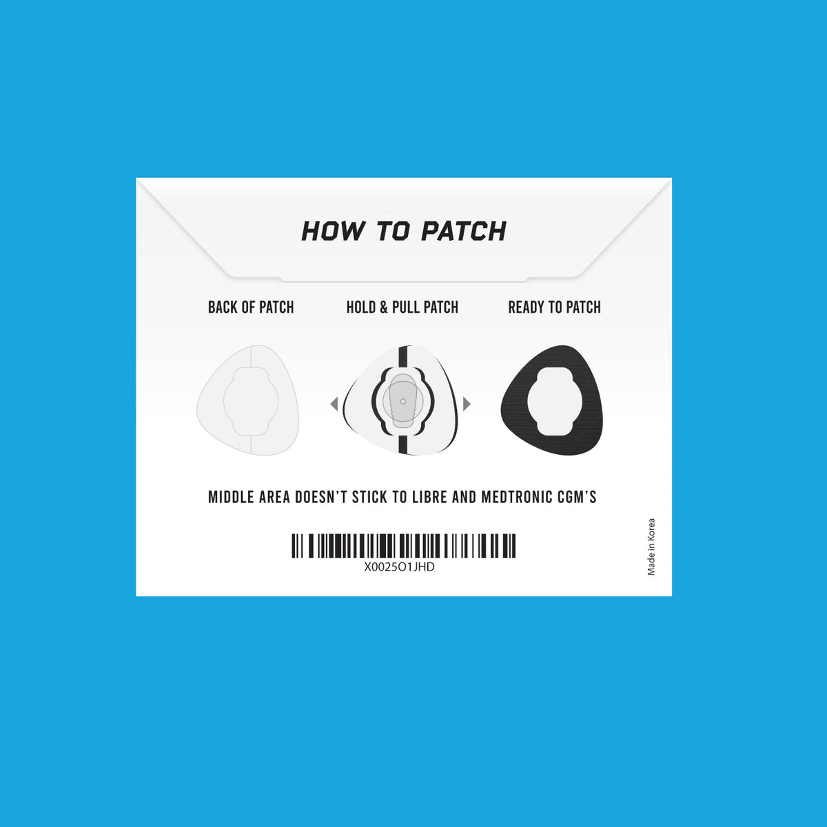 Sample Patch - Not Just a Patch - Enlite/Medtronic/Simplera