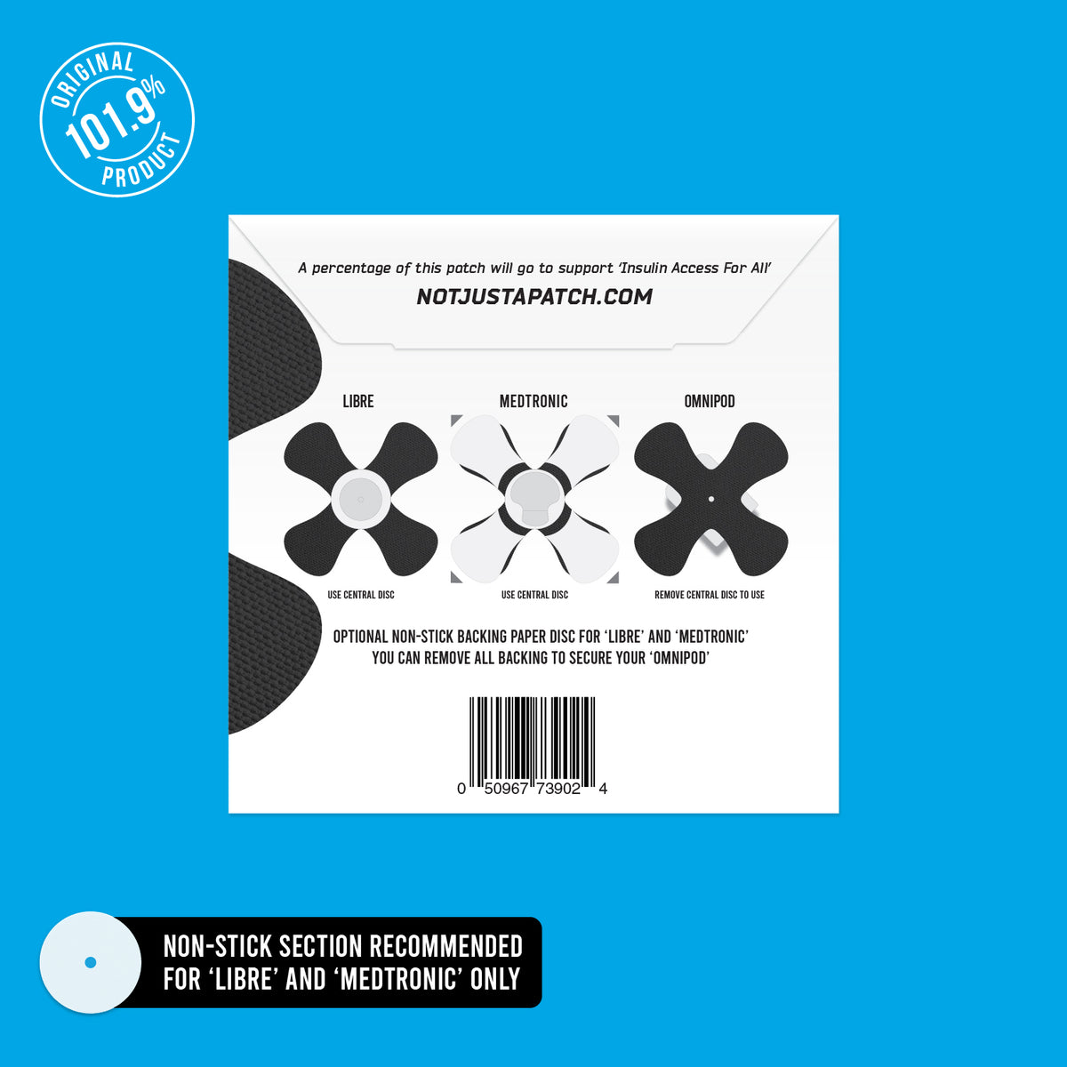 Sample Patch Not Just a Patch X-Patch - Freestyle Libre  2