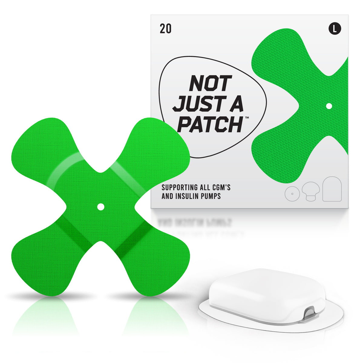 Not Just a Patch X-Patch - Omnipod - 20 Pack - Many Colours Available