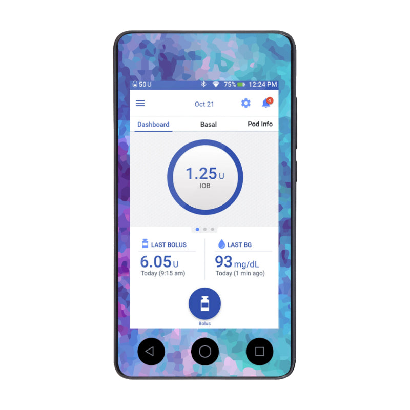 Omnipod DASH Cover (Purple Haze)