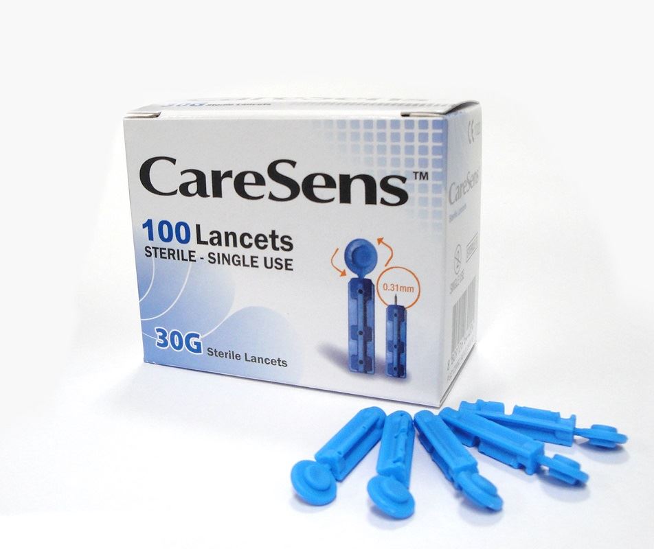 CareSens Lancets - 100 30G lancets