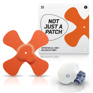 Not Just a Patch X-Patch - Freestyle Libre 2 - 20 Pack - Many Colours Available