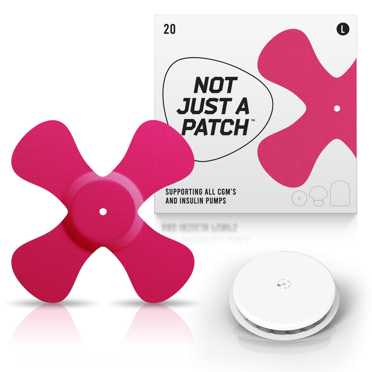 Not Just a Patch X-Patch - Freestyle Libre 2 - 20 Pack - Many Colours Available
