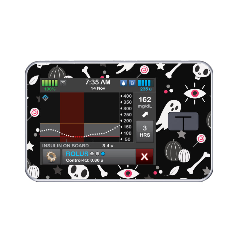 T:slim Cover Sticker (Midnight Spooks)