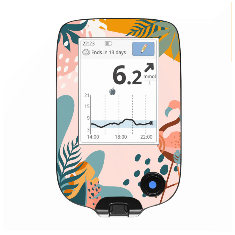 Freestyle Libre 2 Reader Sticker (Tropical Summer)