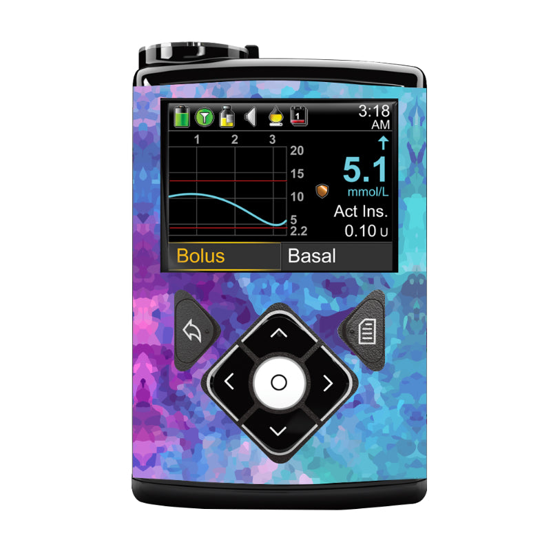 Medtronic 640/670/780G Pump Sticker (Purple Haze)