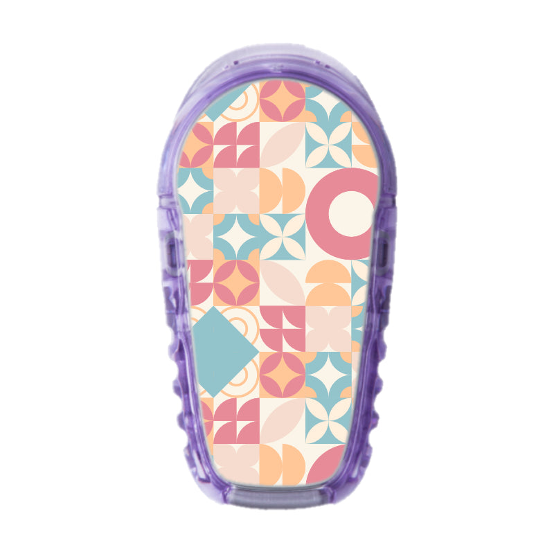 Dexcom G6/One Sensor Sticker (Pastel Geo)