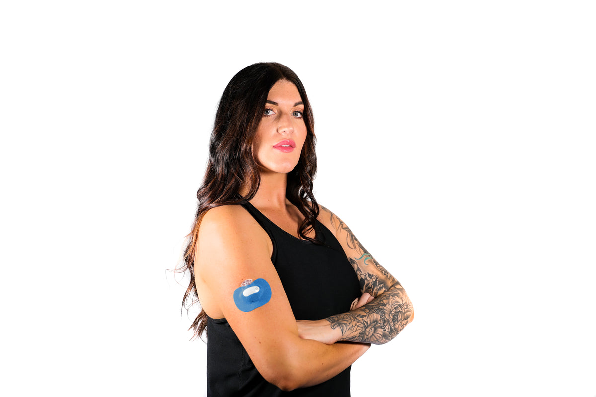 Skin Grip - Medtronic Guardian/Enlite (With Hole) - 20 Pack - Many Colours Available